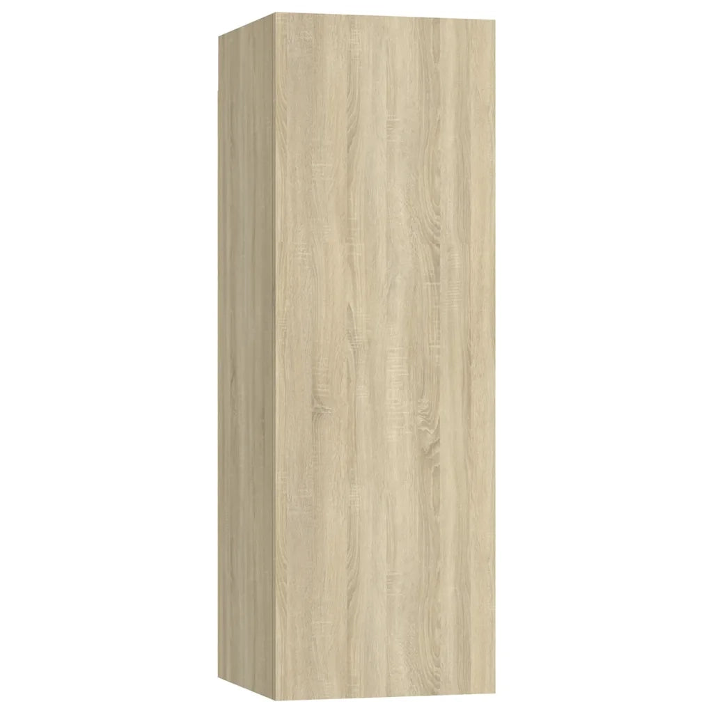 Set Porta TV 4 pz Rovere Sonoma in Truciolato cod mxl 11688