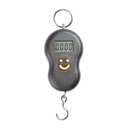 Trade Shop - Bilancia Portatile Elettronica Per Pesca Caccia 40 Kg Con Gancio Pesca Caccia -