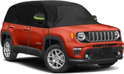 Autoafdekking per metà per Jeep Renegade 2014-2024 - Aggiornamento con tessuto ispessito, all-weather, riflettente, impermeabile, protezione UV