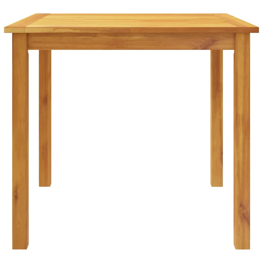 Set da Pranzo per Giardino 3 pz in Legno Massello di Acacia