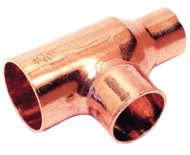 RACCORDO A T RAME A SALDARE INTERMEDIO RIDOTTO SERIE 5000 ø14x12x14   FRA-BO SPA