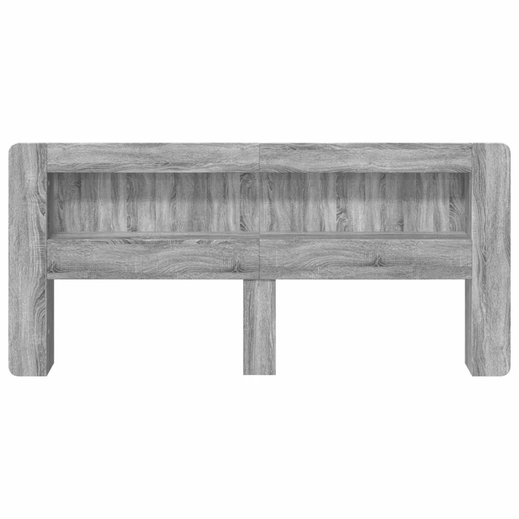 Testiera | Testata del letto Grigio Sonoma Legno ingegnerizzato