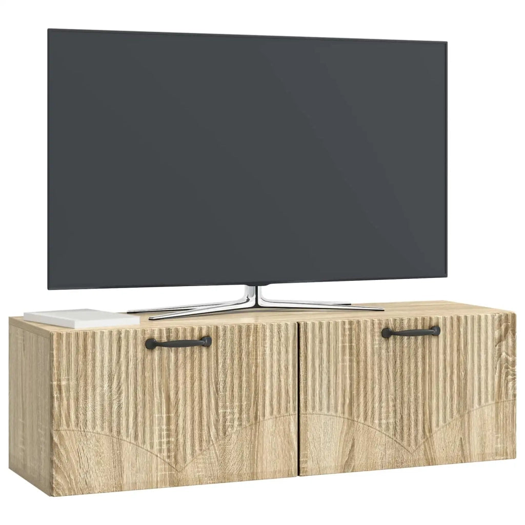 Mobile Porta TV da Muro Rovere Sonoma 98 x 31 x 30 cm