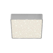 Plafoniera Flame Star led 16 cm 11w 1000lm argento