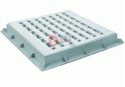 CHIUSINO COPERCHIO TAPPO PEDONABILE CON GRIGLIA CM.40X40