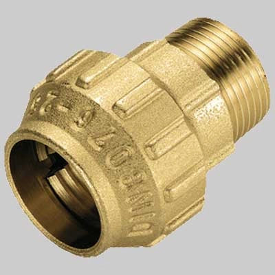 RACCORDO DIRITTO MASCHIO COBRA RING  63 x 2     TIEMME