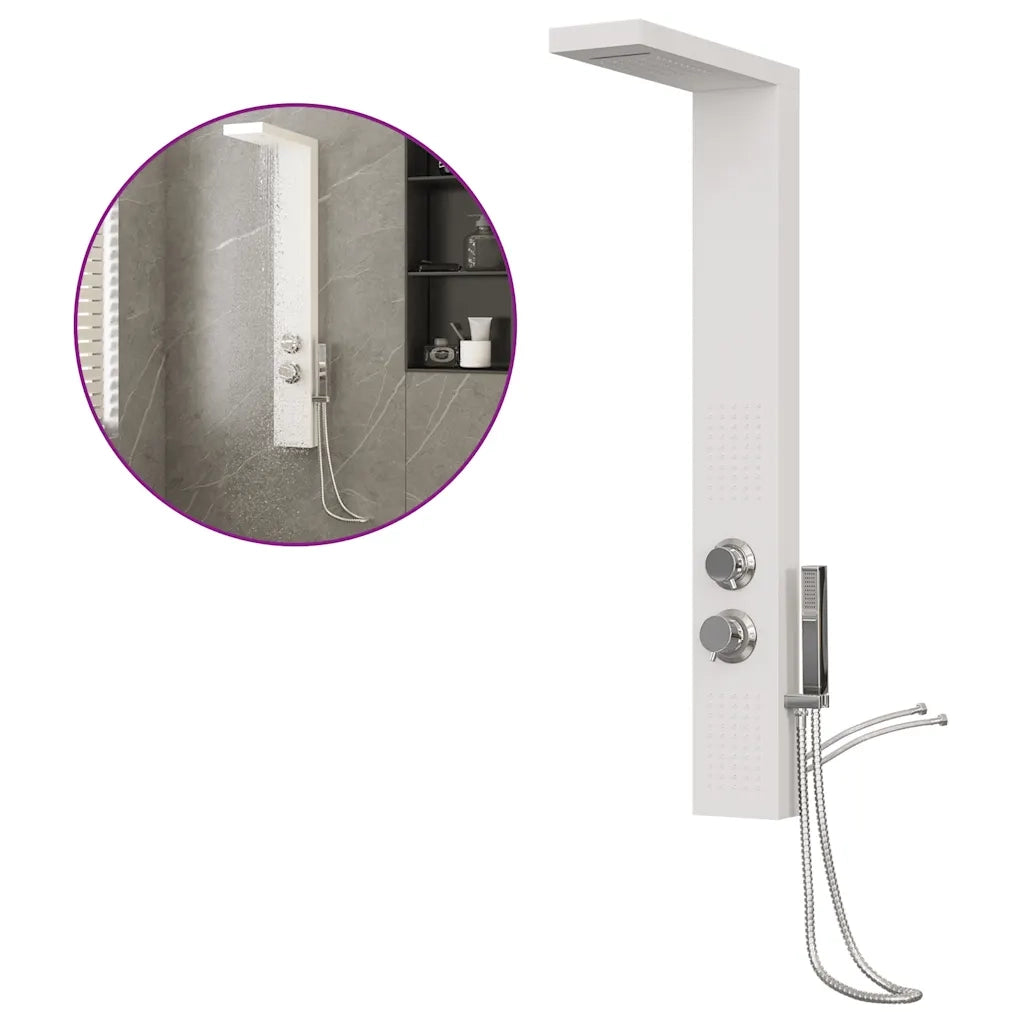 Pannello Doccia in Alluminio Bianco CFW6368003
