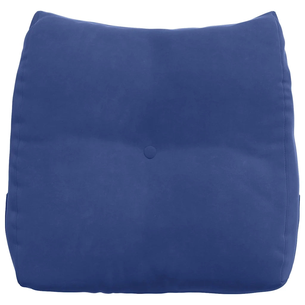Cuscino per Schiena Blu Polizia 45 x 24 x 50 cm Velluto