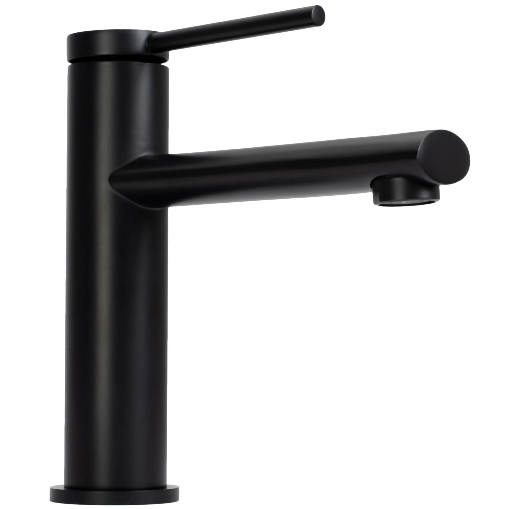 Rubinetto Da Lavabo Rea Oval Black Low