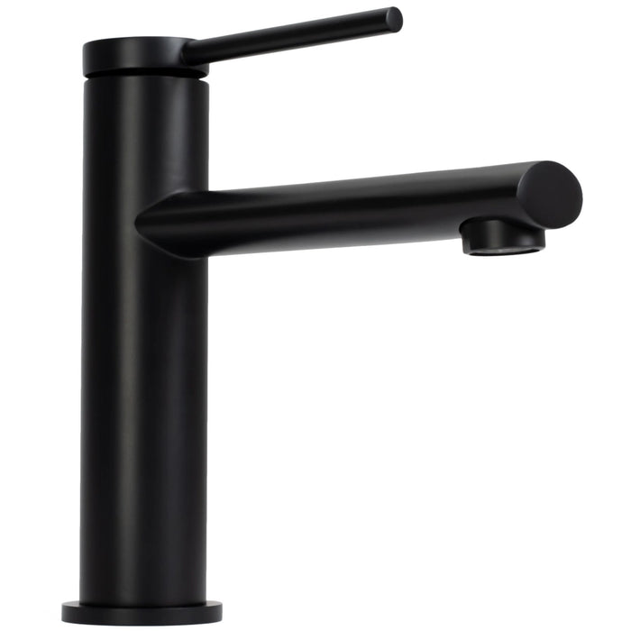 Rubinetto Da Lavabo Rea Oval Black Low