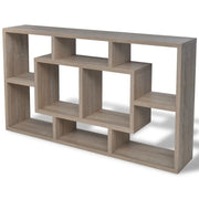 Espositore da Parete Pensile 8 Scomparti Color Rovere CFW4861252