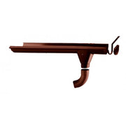 Kit grondaia in metallo per casette da giardino con falde 180-219 cm completo di accessori - Esterni da Vivere