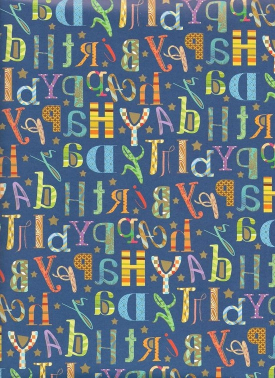 Set di carta per avvolgere 3 fogli XXL 90 x 65 cm con imballaggio senza plastica FSC (18-9313)
