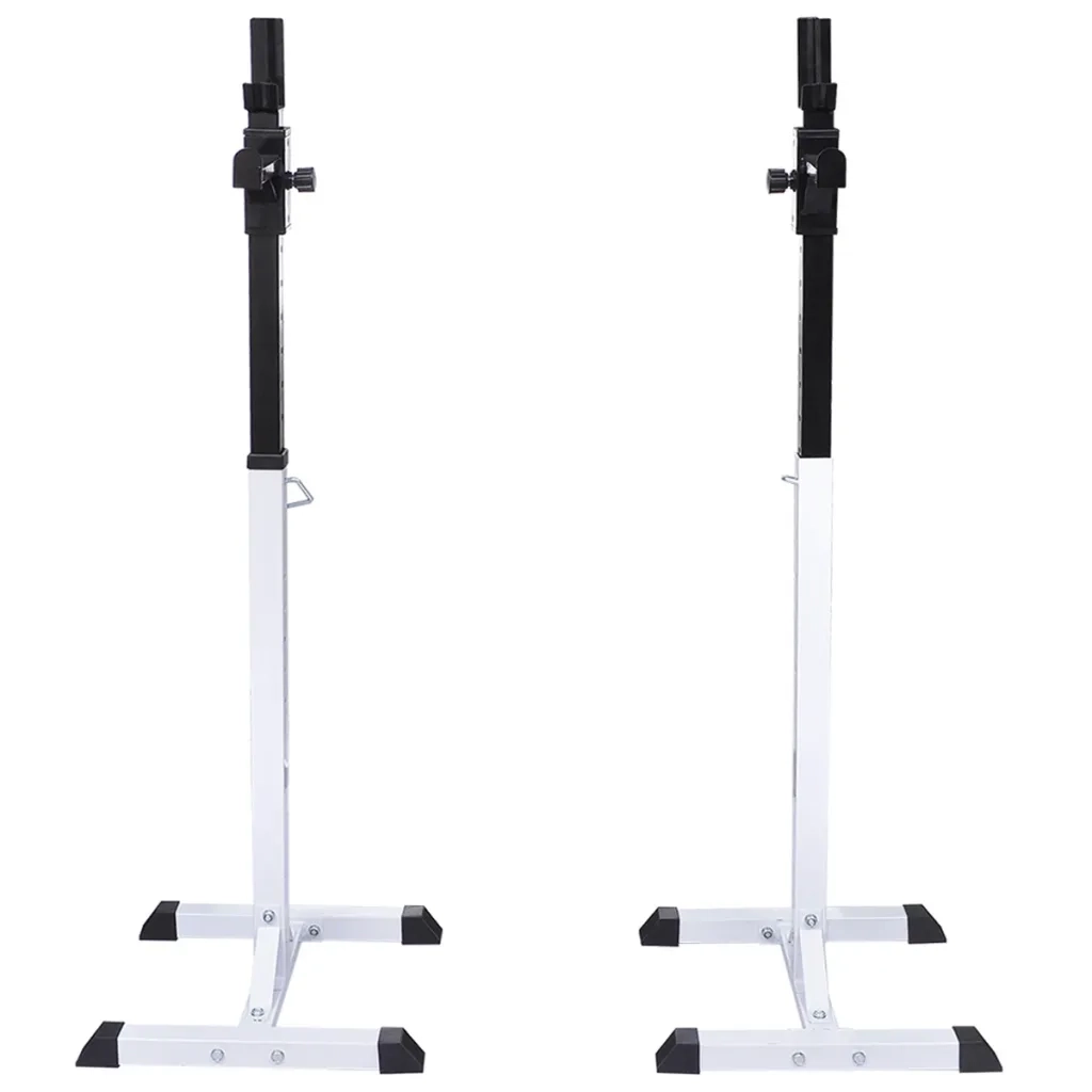 Stazione per Squat con Bilanciere e Set di Manubri da 60,5 kg cod mxl 53969