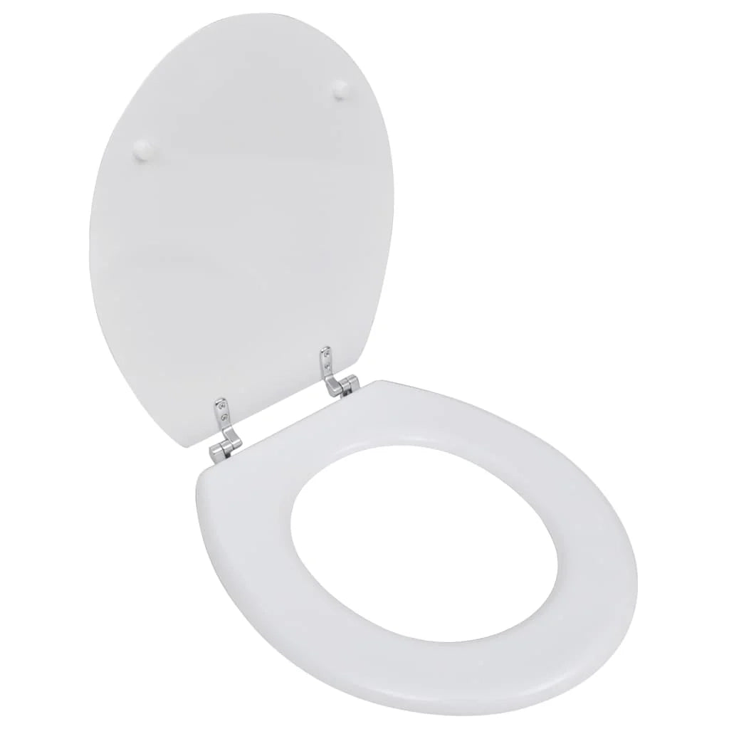 Sedile WC con coperchio vaso WC standard MDF bianco 02_0002878