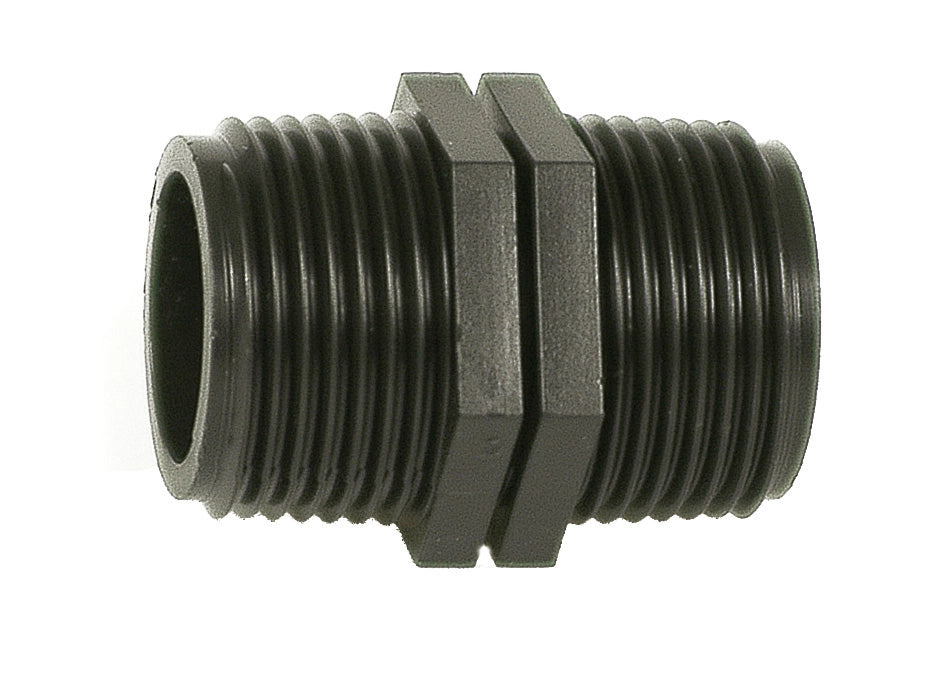 PL RACCORDO NYLON NIPPLO 3/4 X 3/4- IRRITEC- 5,0 pz