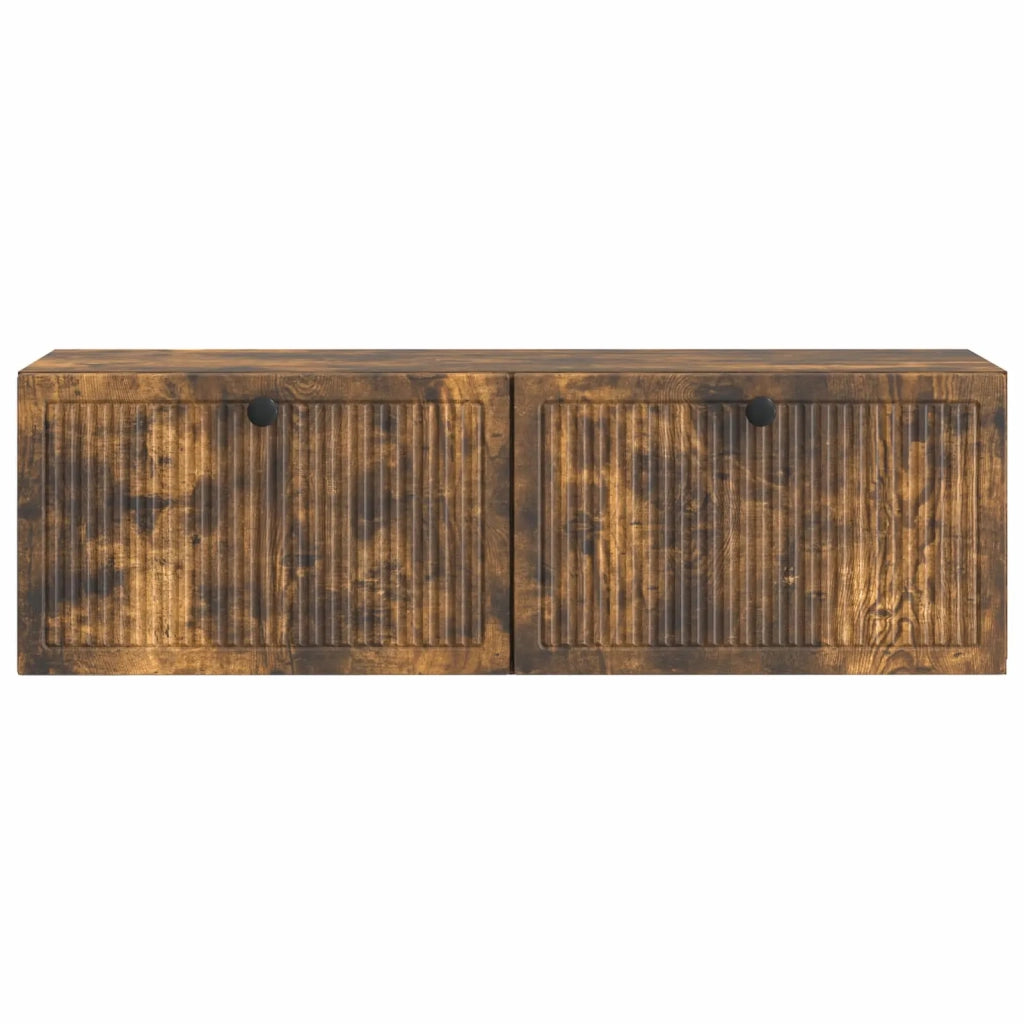 Mobile Porta TV da Muro Rovere Fumo 98 x 31 x 30 cm 898050