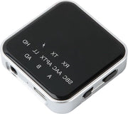 Adattatore Bluetooth 5.2 - Adattatore per dispositivi con interfaccia 3,5mm AUX - Adattatore per sistema stereo TV PC con tecnologia APTX e bassa latenza.