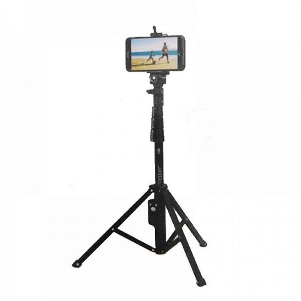 Trade Shop - Treppiede Selfie Stick Con Controller Bluetooth Senza Fili Rimovibile Q-l1388 -