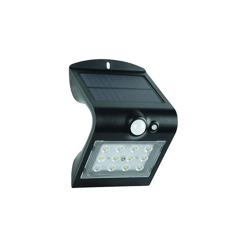 Proiettore led Vigor wing-2, con pannello solare, 1,5W 220LM