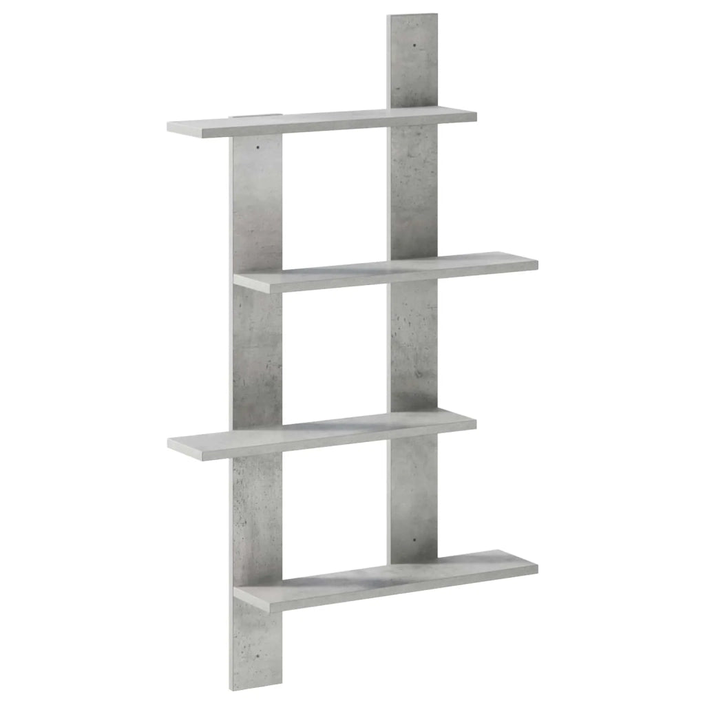 Scaffale da parete Grigio Cemento 61 x 13,5 x 105 cm 8020332