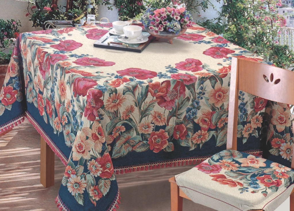 Copritavolo Jacquard Disegno Garden By Suardi - 180x240 - Garden