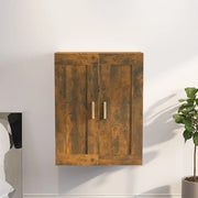Mobile a Parete Rovere Fumo 69,5x32,5x90cm in Legno Multistrato cod mxl 40694