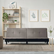 Divano letto-Sofa Letto-Daybed Tortora in Tessuto 741029