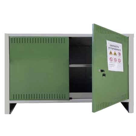 ARMADIO FITOFARMACI BASSO 400x1000x80 (PxLxH) - PRO. METAL