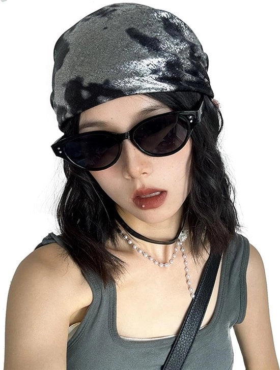 Faux lana stile per donne - Bandana vintage, accessori capelli a treccia, turbante hip hop e capigliature per ogni occasione