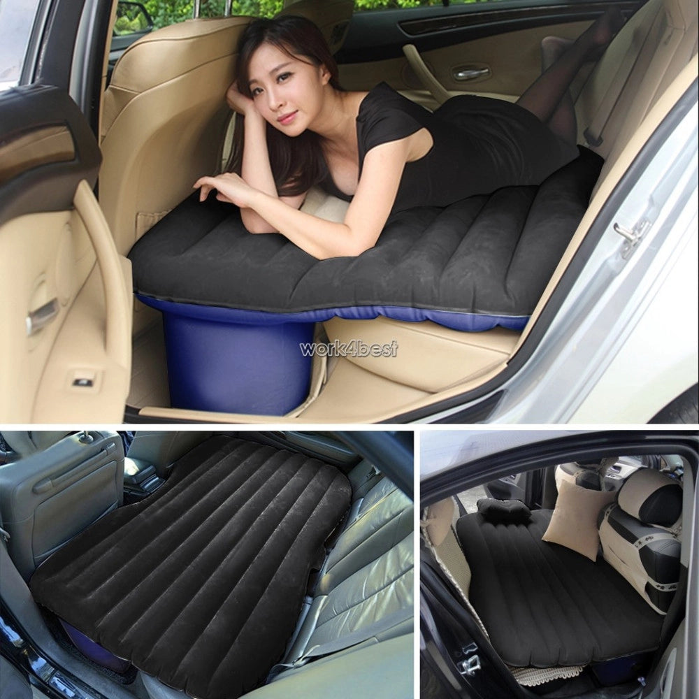 Trade Shop - Materasso Letto Gonfiabile Airbed Per Auto Sedile Posteriore Macchina Con Pompa -