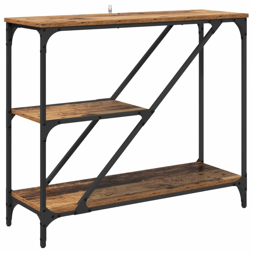 Tavolo consolle Legno vecchio 88,5 x 30 x 75 cm 882799