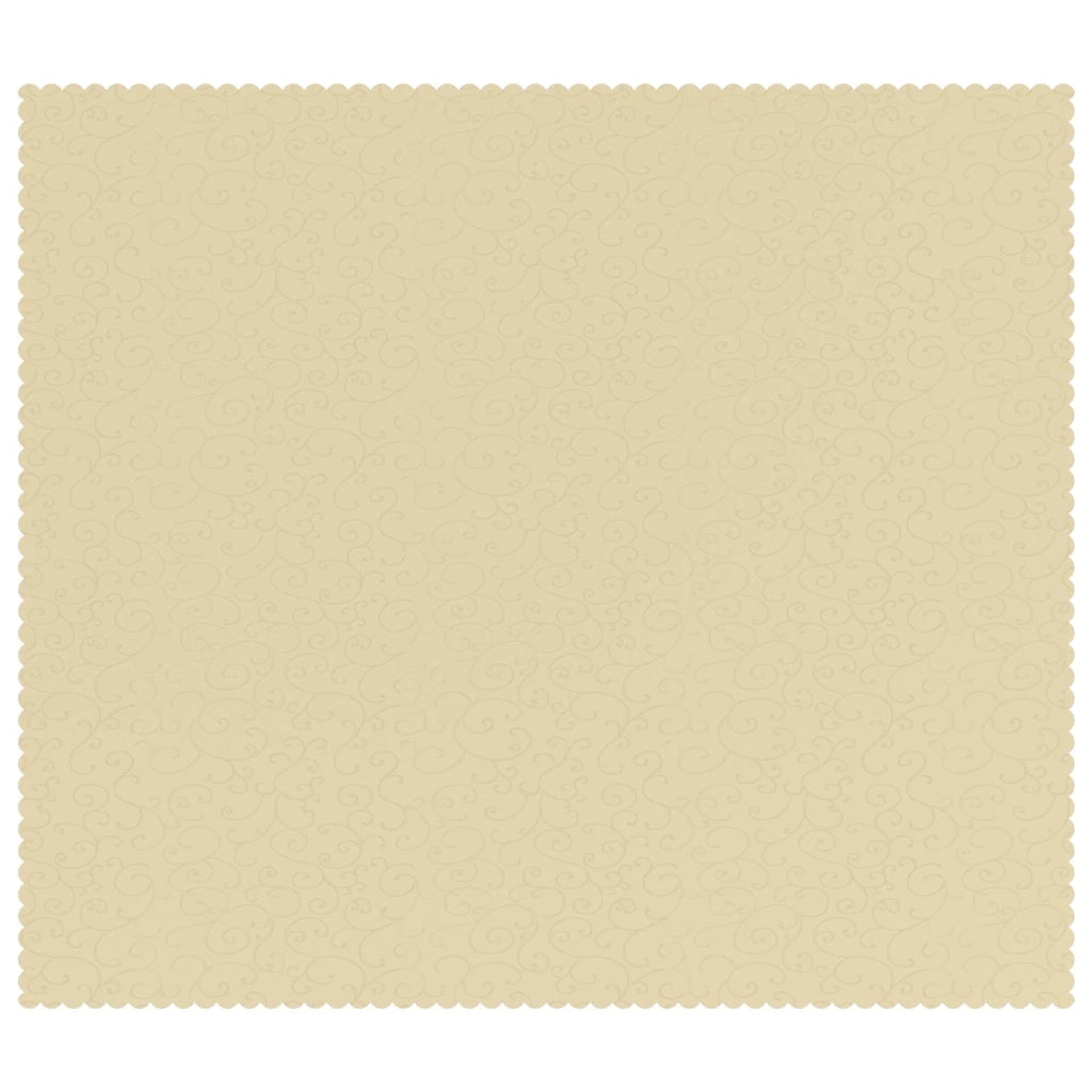 Tovaglia da Tavolo Rettangolare Bianco Crema 110 x 140 cm 42040069