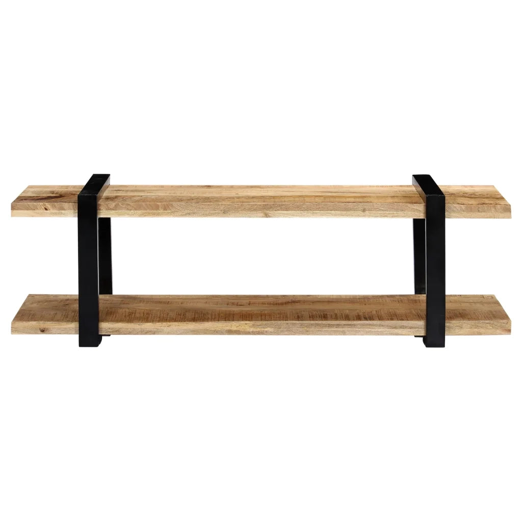 Mobile Porta TV 130x40x40 cm in Legno Massello di Mango 247883
