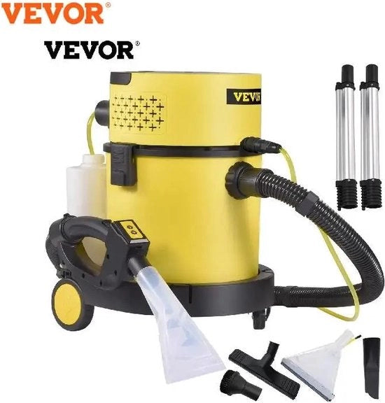 Aspiratore per pavimenti - Piscina per acqua - Pulitore di tappeti - 17 kPa di pressione di aspirazione - 20L - 1,5m tubo