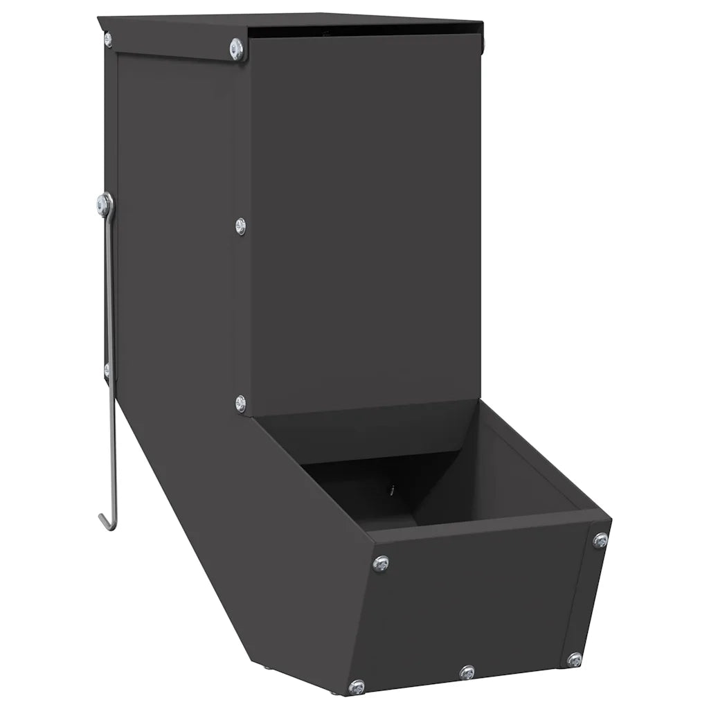 Mangiatore per conigli Nero 12,5 x 26 x 28,5 cm CFW2249446