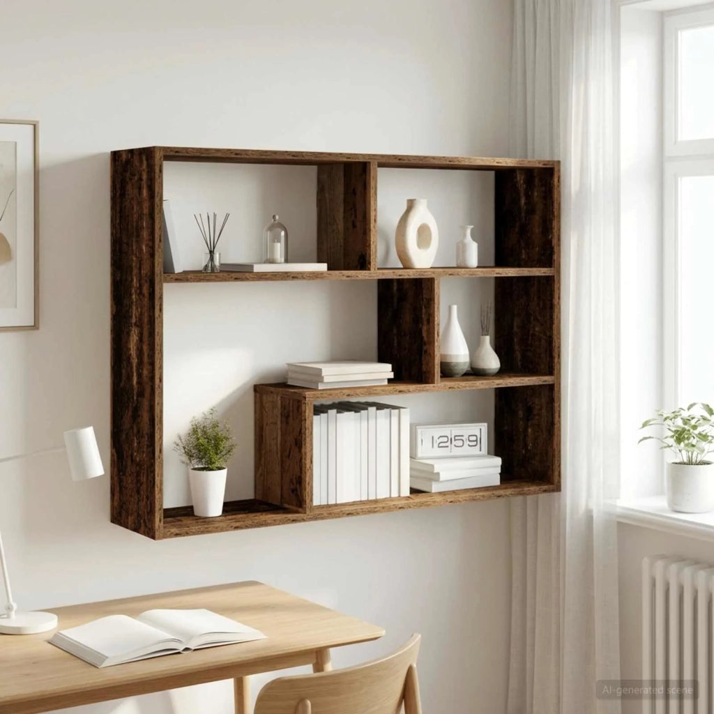 Scaffale da parete A parete Legno antico 95 x 20 x 69,5 cm 8012146