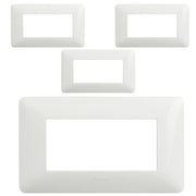 Bticino matix placca 4 posti tecnopolimero bianco am4804bbn pezzi 4