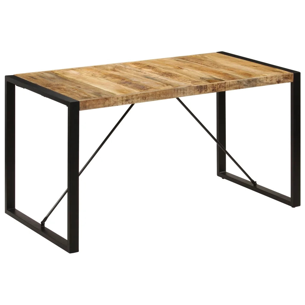 Tavolo da Pranzo | Tavolo da cucina 140x70x75 cm in Legno Massello di Mango