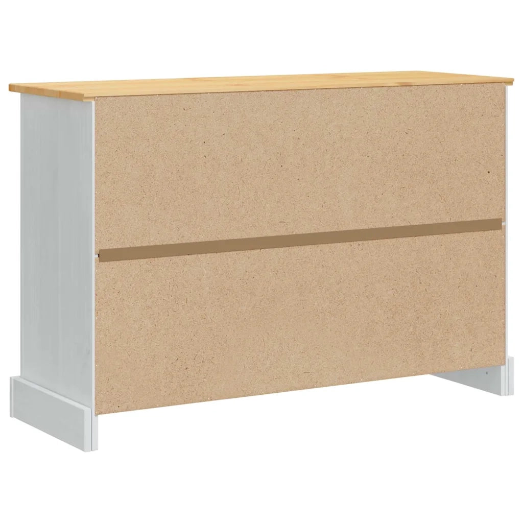 Cassapanche di stoccaggio Corona Bianco 112 x 40 x 75 cm CFW4753204