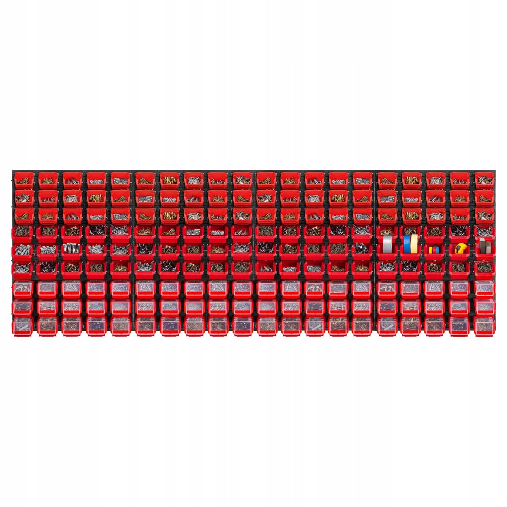 Pannello portautensili KADAX da parete per officina, 232x78 cm, 180 scomparti, garage/officina.