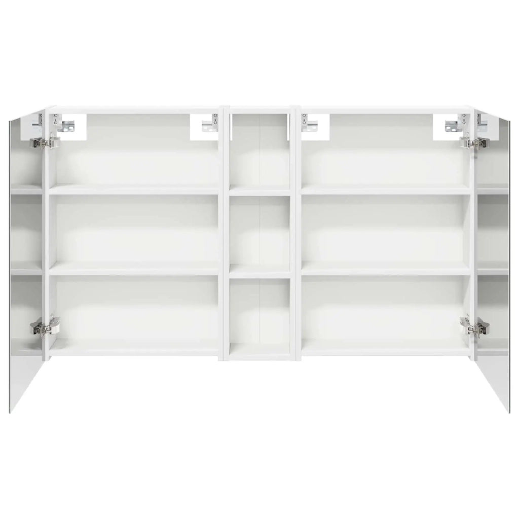 Set di Armadi da Bagno con lo scaffale 3 pcs 120 x 14,5 x 70 cm 3403744
