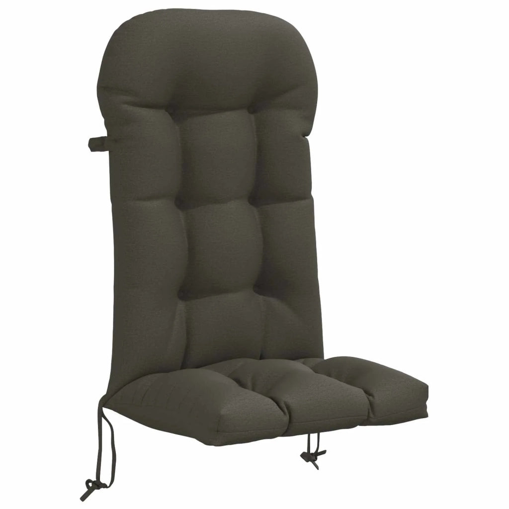 Cuscino per Lounger Sole PUTTEN 100% Poliestere Antracite 948219