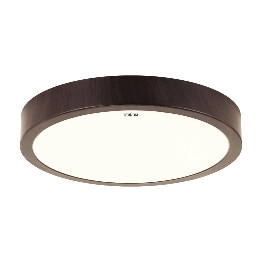 Plafoniera bagno Struhm ATUT tonda 48cm wenge LED 36W
