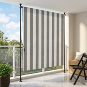 Tenda a Rullo Esterna Antracite e Bianco 200 x 270 cm 42037140