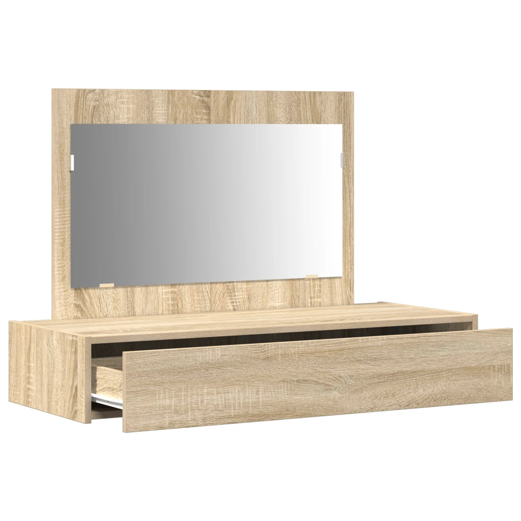 Toeletta a Muro Rovere Sonoma 100x40x70 cm