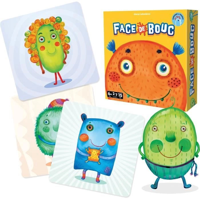 Faccia di capra - Asmodee - Divertente gioco di memoria che incoraggia la creatività - Dai 6 anni