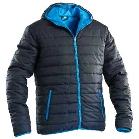 GIUBBINO IMBOTTITO CON CAPPUCCIO BLU Tg. XL