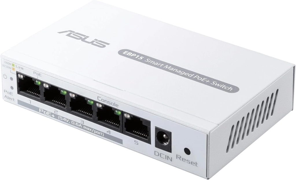 ExpertWifi EBG19P - Router cablato Gigabit PoE a 8 porte + VPN, 123 W, facile gestione centralizzata con l'app ExpertWiFi, firewall a 7 strati