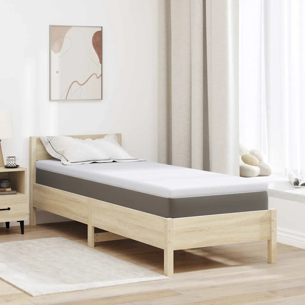 Topper per materasso Bianco 80 x 200 cm Tessuto Jacquard CFW2514450